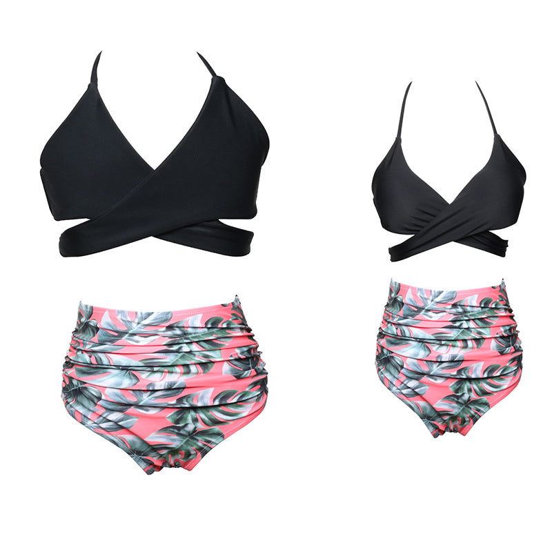 Family Match Mom and Daughter Swimwear