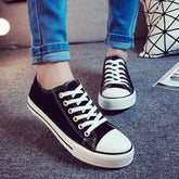 The Manufacturer Direct Wholesale Basic Low Canvas Shoes Casual Shoes For Men And Women Shoes Vulcanized Rubber Boots Korean Students