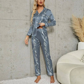 Pajama Set Long Sleeved Women