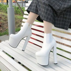 Women Platform Thick Soled  Heel Shoes