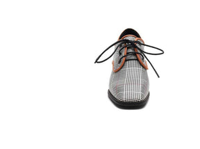 Spring new single shoes women wear lazy shoes with thick with laced cloth British wind wild women shoes