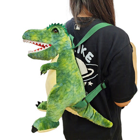 Dinosaur Backpack Cartoon Children Simulation