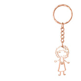 Private Custom Stainless Steel Children's Hand-painted Graffiti Necklace