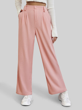 Women's Casual Straight Pants Wide-leg Pants