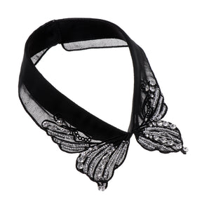 New Ladies Retro Detachable Cotton Lace Fake Collar