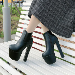 Women Platform Thick Soled  Heel Shoes