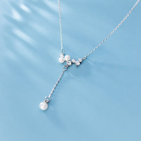 Bead Synthetic Pearl Necklace