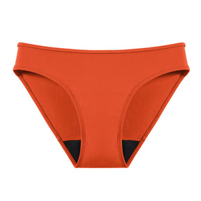 Mid-waist Solid Color Four-layer Leak-proof Menstrual Underwear