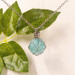 Ladies New Popular Luminous Glass Necklace