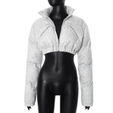 Short Hot Girl Cotton-padded Casual Jacket