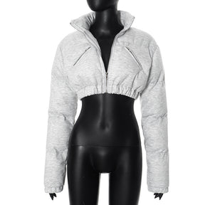 Short Hot Girl Cotton-padded Casual Jacket