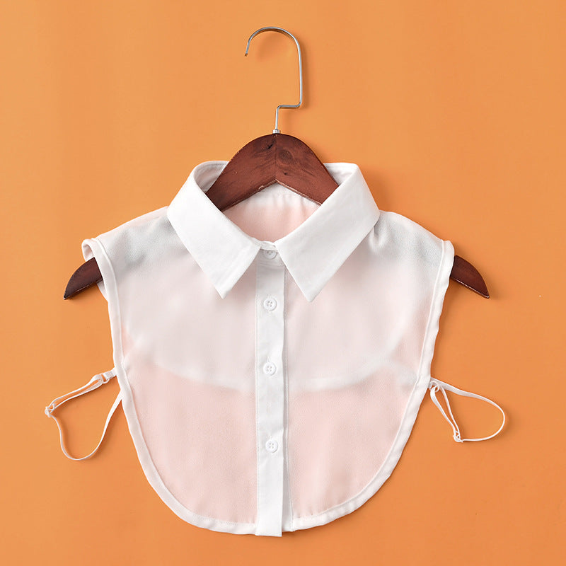 New Ladies Retro Detachable Cotton Lace Fake Collar