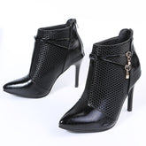 Thigh High Heel Boots Women Ankle Boots Pionted Toe Shoes For Party