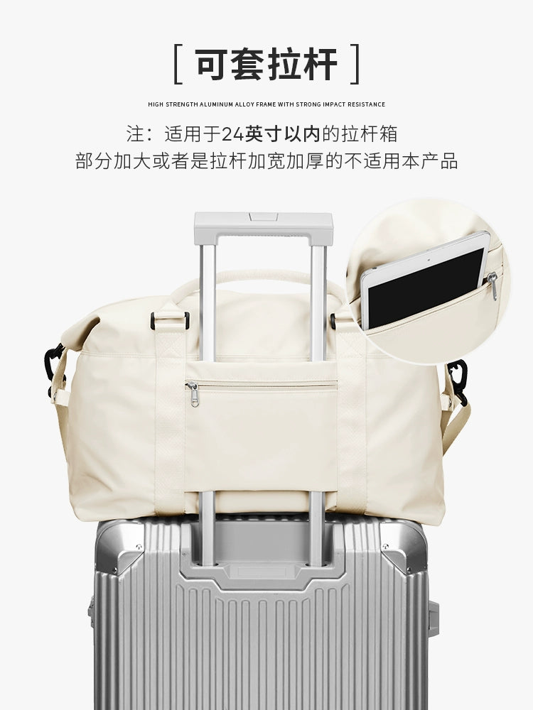 Satchel Travel Bag Women's Large Capacity Lightweight Short Business Trip Travel Luggage Bag Boarding Bag Maternity Cosmetics Bag