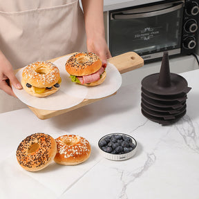 Baking Tool 6-piece Bread Donut Silicone Mold