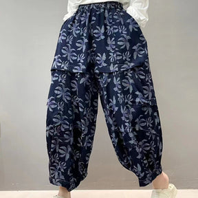 Women's Harem Pants Japanese Style Printing