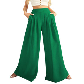 Fashion Straight Women's Wide-leg Pants Loose