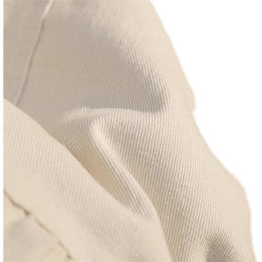 Skirt White Denim Irregular Ruffles