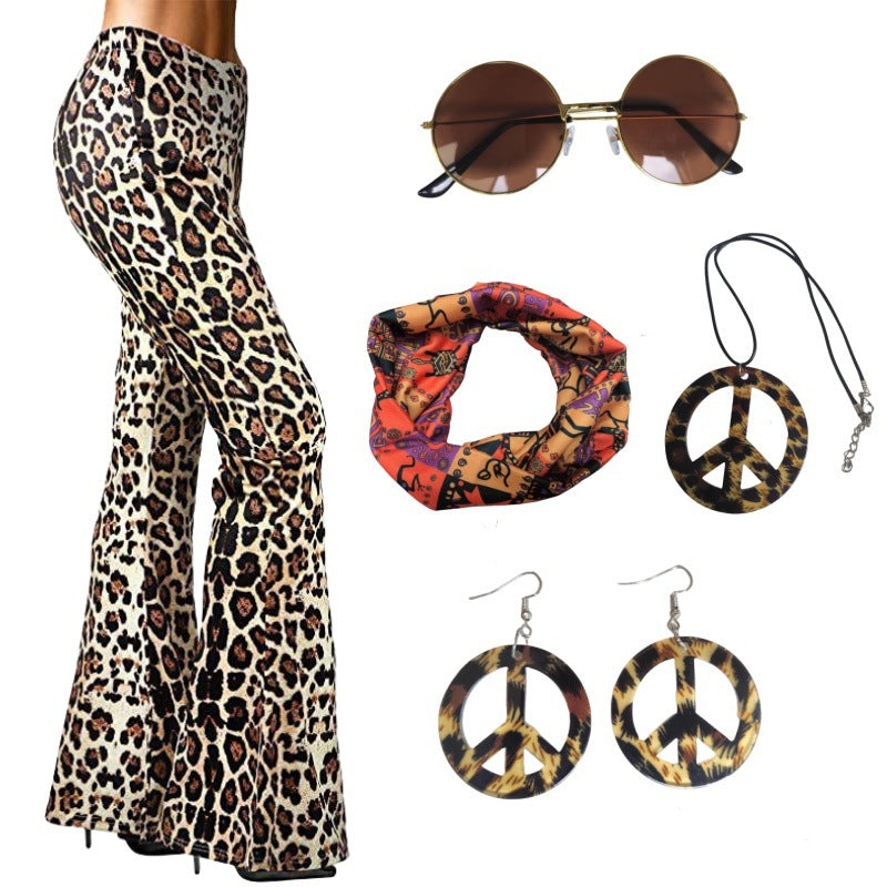 Women's Hippie Clothing Fashionable Wide Leg Pants