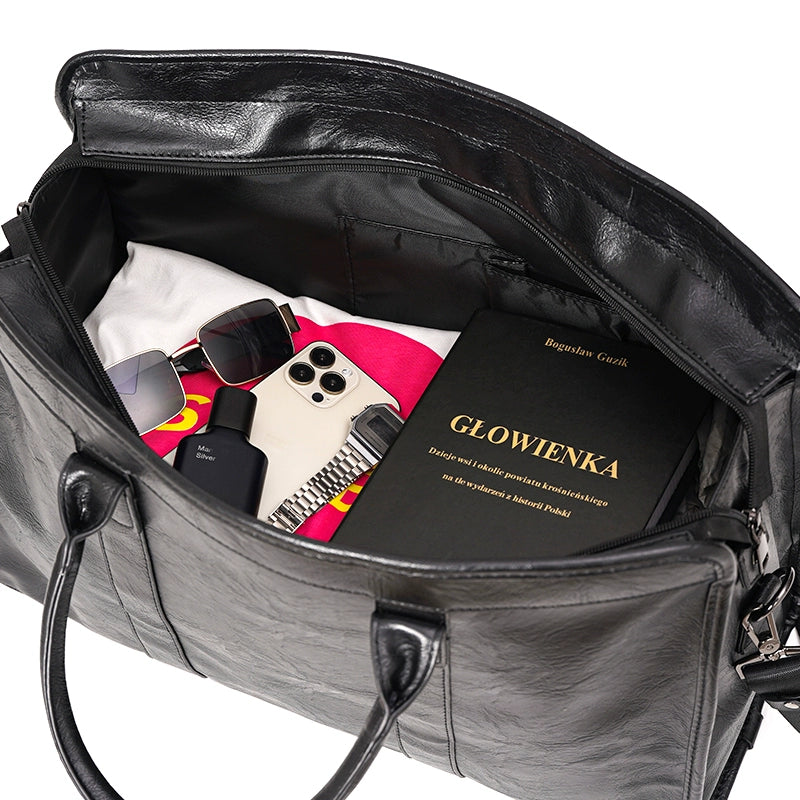 New Arrival Trendy Japanese Style Business Travel Bag Shoulder Bag Crossbody Bag Computer Bag for Men Short Business Trip Travel Luggage Bag