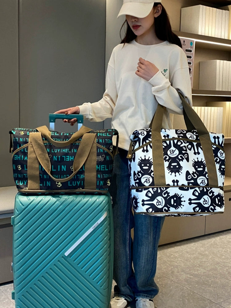 New Arrival Women's Retro Style Boarding Casual Travel Bag