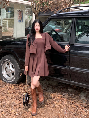 Plus Size Plus Size Ladies French Pleated Sling Short Suit