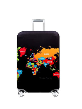 Elastic Wear Resistance Trunk Cover Luggage Protective Cover Thickened Travel Supplies Trolley Case Dust Cover 20/24/28/30