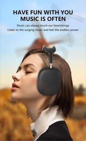 Air Max P9 TWS Wireless Bluetooth Headphones Noise Cancelling