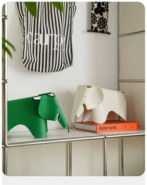 Small  Elephant Home Decoration Model Plastic PP INS Polular Toy