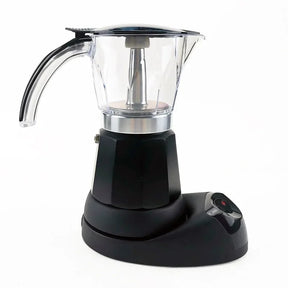 300ml Electrical Moka Pot Espresso Italian Mocha Maker Latte Brewer 6 Cups Electric Coffee Heater Percolators Stovetop Filter