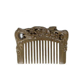 Antique Mini Sandalwood Comb Home