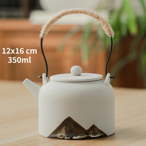 Ceramic Portable Filter Teapot