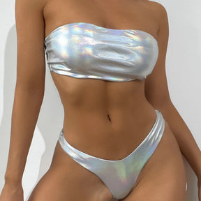 New Split Swimsuit Three Sets Of Women