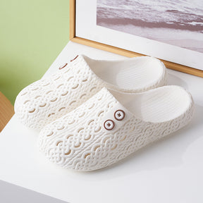 Women's Non-slip Home Closed-toe Slippers