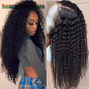 Brazilian Kinky Curly Lace Front Human Hair Wigs