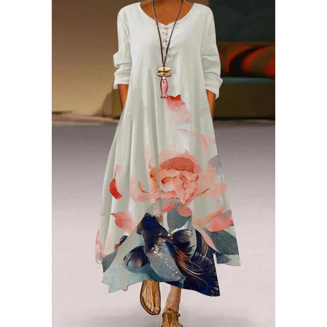 Summer New Printing 3D Printing Dress