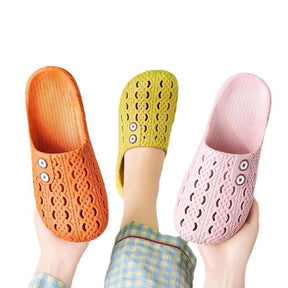 Women's Non-slip Home Closed-toe Slippers