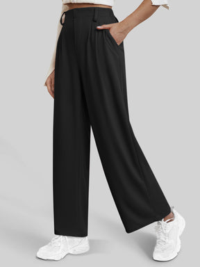 Women's Casual Straight Pants Wide-leg Pants