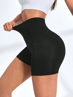 High Waist Active Shorts