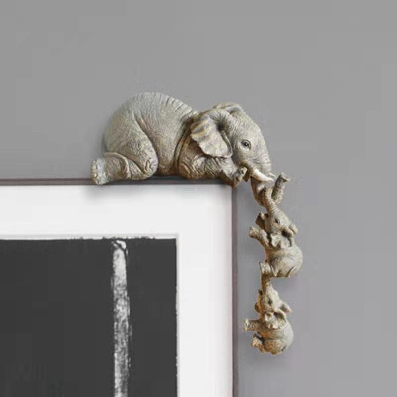 Elephant Three-piece Home Decoration