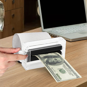 Creative Magic Banknote Money Printing Machine White Paper Into Banknote Magic Money Maker Toys For Kids Gift