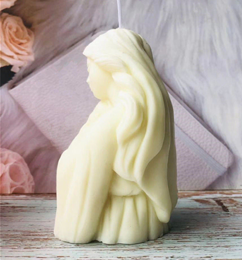 Hot Sale DIY Mother's Day Candle Silicone Mold