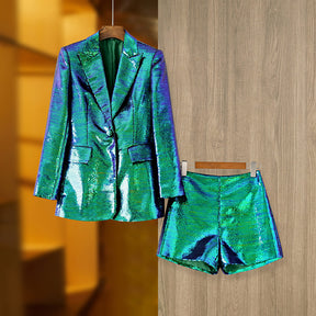 Suit Coat Shorts Fashion Suit Two-piece Suit