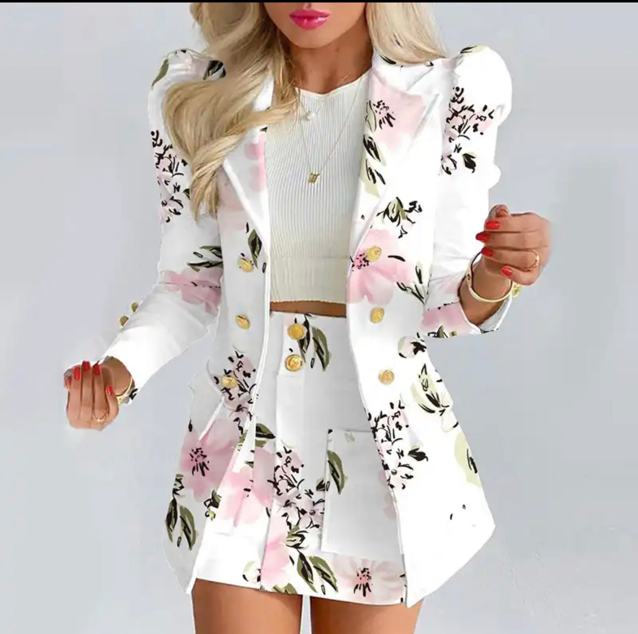 gorgeous elegant two piece set