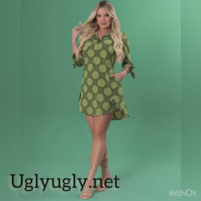 Green dress two