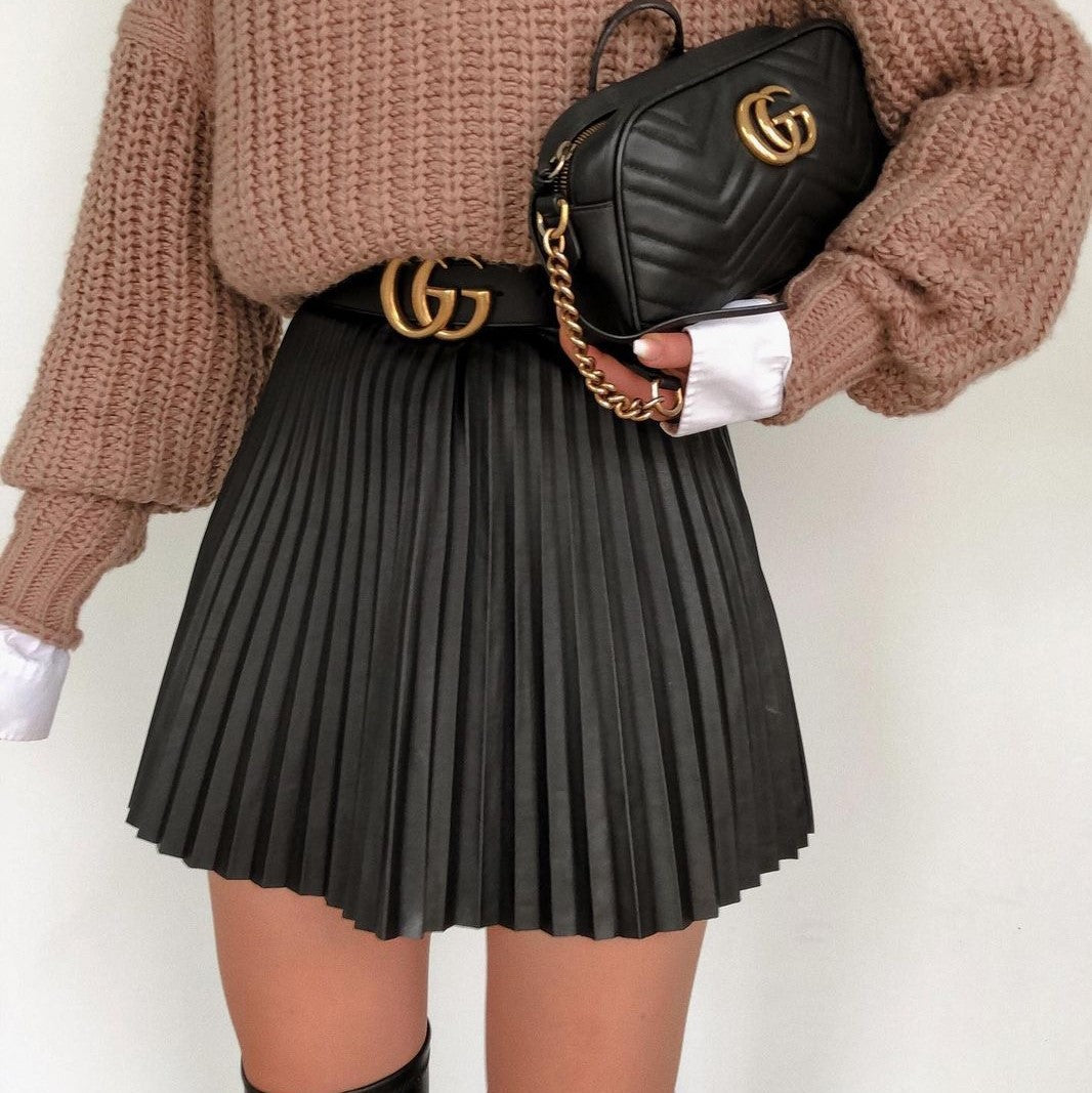 Knitted Mini Skirts