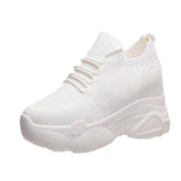 Heighten white shoes