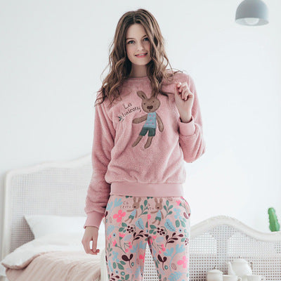 Women's thickening pajamas