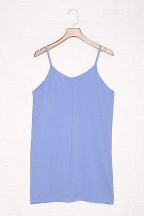 V-Neck Mini Cami Dress