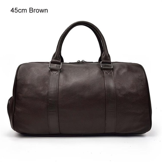 Hot Genuine Leather Travel Bag